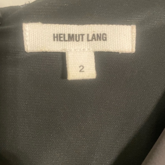 Helmut Lang Grey Mini Dress - Picture 2 of 2
